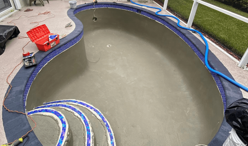 Luna Pool Plastering & Preparation